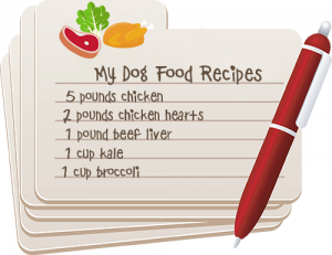 dog-food-recipes - Dogs Naturally Recipe Cards for Making Raw Dog Food